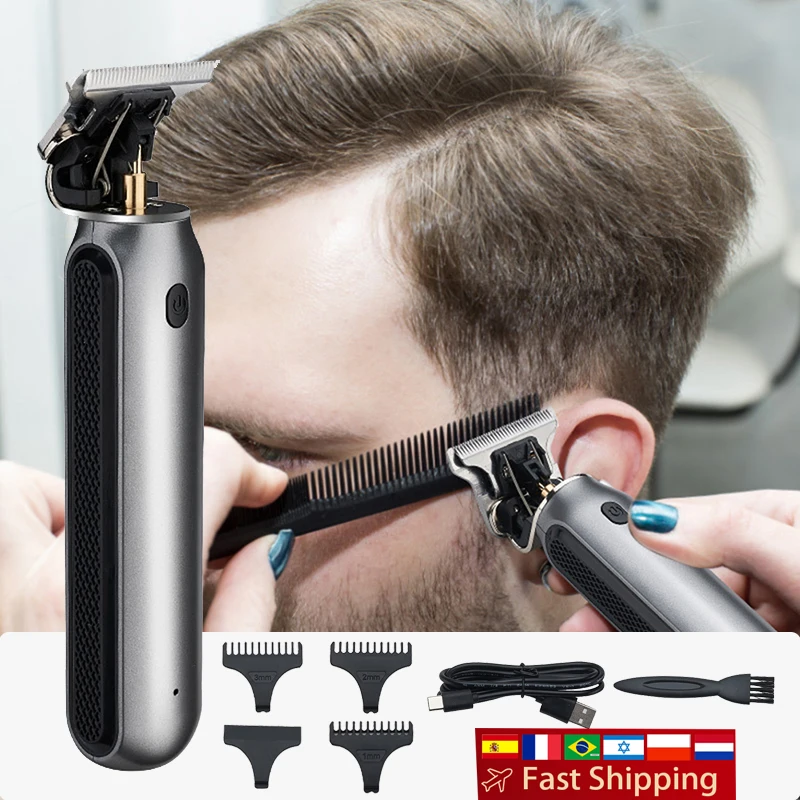 Машинка для стрижки волос T Blade Мужская аккумуляторная, профессиональный триммер серебристого цвета, 7 шт.
Машинка для стрижки волос T Blade Мужская аккумуляторная, профессиональный триммер серебристого цвета, 7 шт.