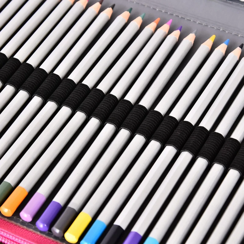 2Pcs 184 Hole Art Storage Pencil Case Multicolor Sketch Pen Color Lead Large Capacity Folding Pen Bag Rose Red & Black
2Pcs 184 Hole Art Storage Pencil Case Multicolor Sketch Pen Color Lead Large Capacity Folding Pen Bag Rose Red & Black