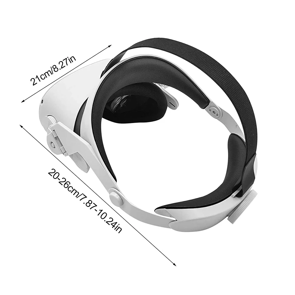 Head Strap Adjustable For Oculus Quest 2 VR Head Strap Increase Supporting Force And Comfort-Oculus Quest2 Protective Accessorie 
Head Strap Adjustable For Oculus Quest 2 VR Head Strap Increase Supporting Force And Comfort-Oculus Quest2 Protective Accessorie