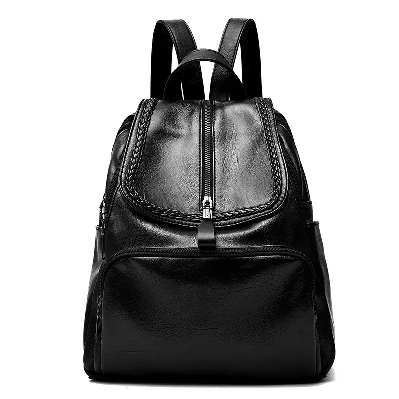 2020 Brand New Women Backpack Female PU Leather Anti Theft Rucksack School Bag Travel Bag Bolsas de mujer de lujo marcas
2020 Brand New Women Backpack Female PU Leather Anti Theft Rucksack School Bag Travel Bag Bolsas de mujer de lujo marcas