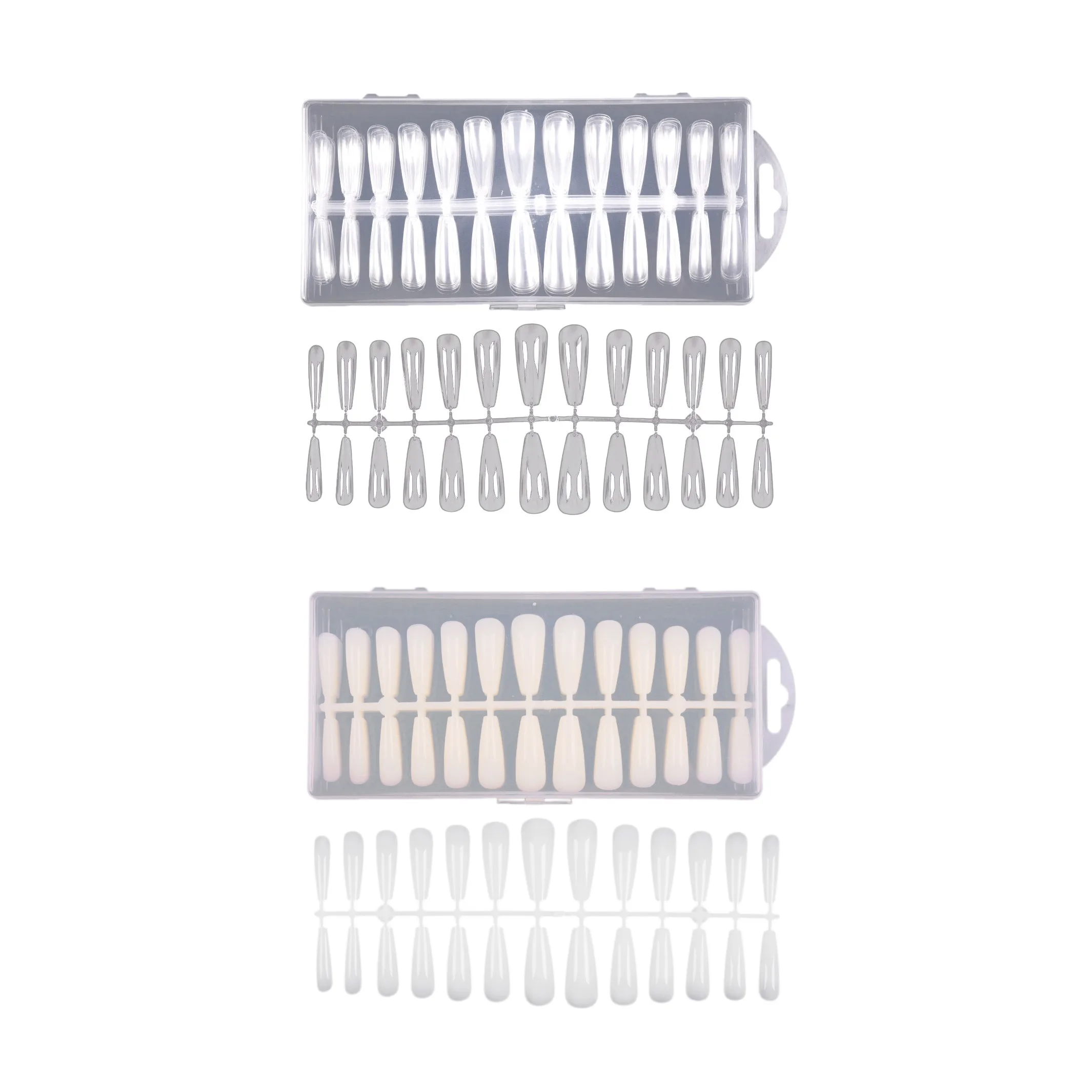 260Pcs False Nails Extension Mold Nail False Coffin for UV Gel Nails Art Tips
260Pcs False Nails Extension Mold Nail False Coffin for UV Gel Nails Art Tips