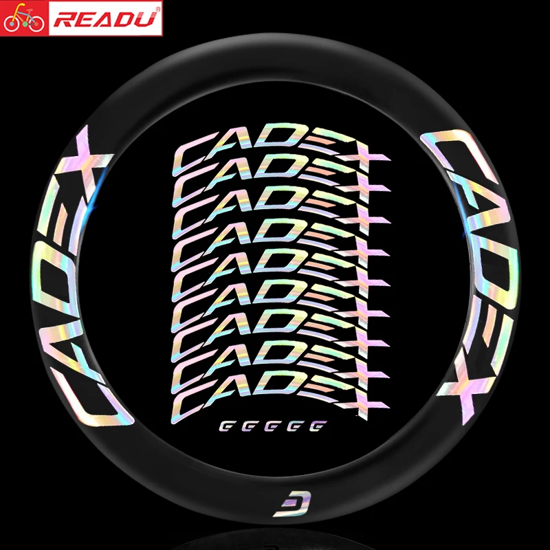Наклейки для шоссейного велосипеда CADEX наклейки на обод Набор наклеек руль