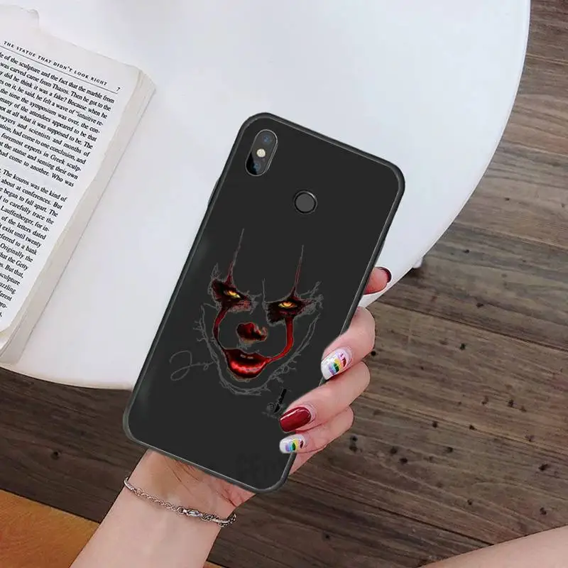 Horror Character Pennywise Phone Case For Xiaomi Redmi mi note max 3 5 6 8 9 10 t S SE lite pro Soft Silicone Cover Funda
Horror Character Pennywise Phone Case For Xiaomi Redmi mi note max 3 5 6 8 9 10 t S SE lite pro Soft Silicone Cover Funda