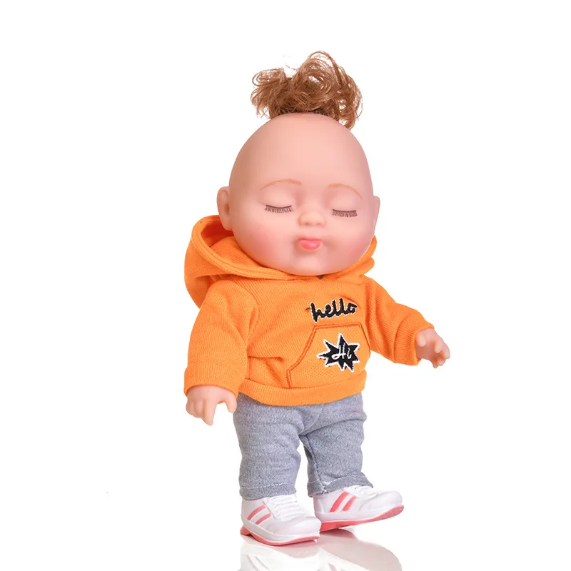 Reborn Doll 22cm Rag Baby, Toy Figurine, Doll Simulation Baby Doll Doll Early Education Bath Toys
Reborn Doll 22cm Rag Baby, Toy Figurine, Doll Simulation Baby Doll Doll Early Education Bath Toys