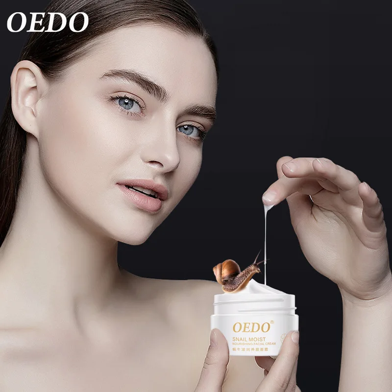 OEDO Snail Moist Nourishing Facial Cream Natural Herbal Extract Essence Ganoderma Lucidum Face Cream Repair Facial Skin 40g 
OEDO Snail Moist Nourishing Facial Cream Natural Herbal Extract Essence Ganoderma Lucidum Face Cream Repair Facial Skin 40g