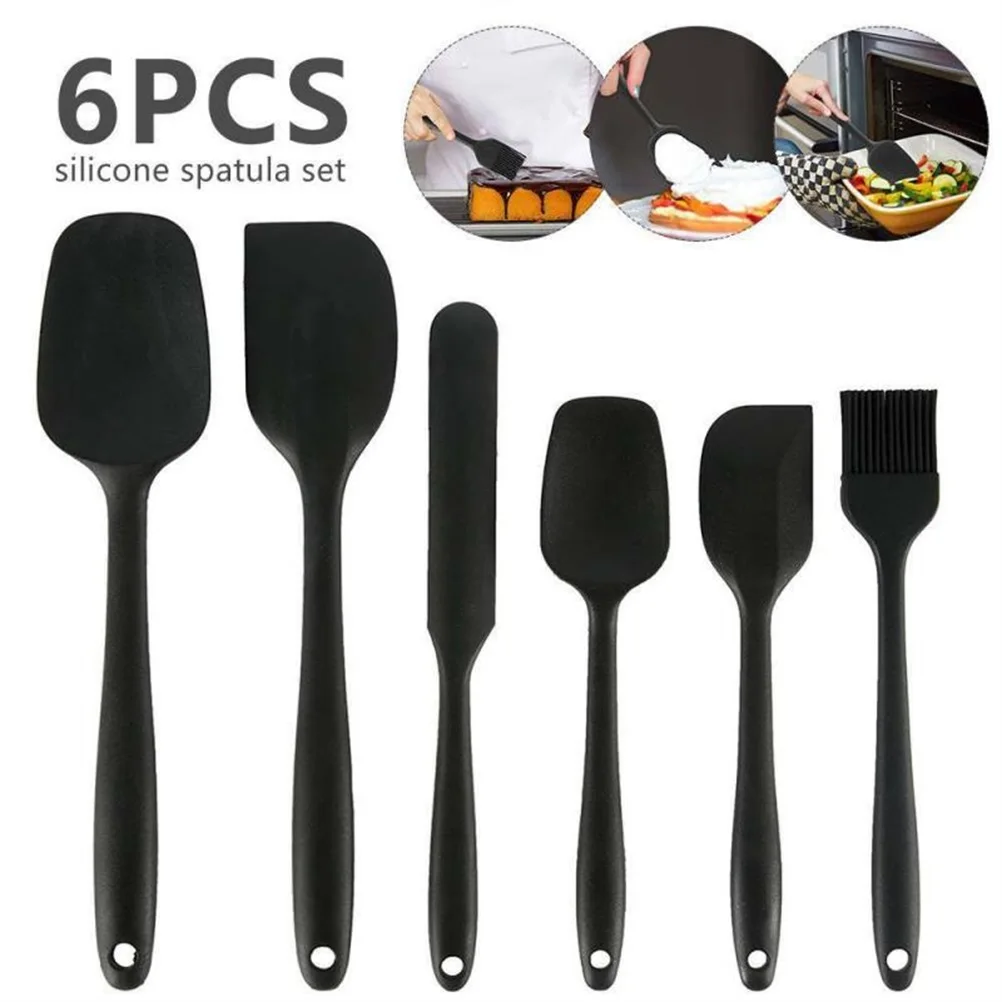 6PCS Silicone Cooking Set Baking Cake Spatula Brush Non-Stick Cream Dessert Spatula1
6PCS Silicone Cooking Set Baking Cake Spatula Brush Non-Stick Cream Dessert Spatula1