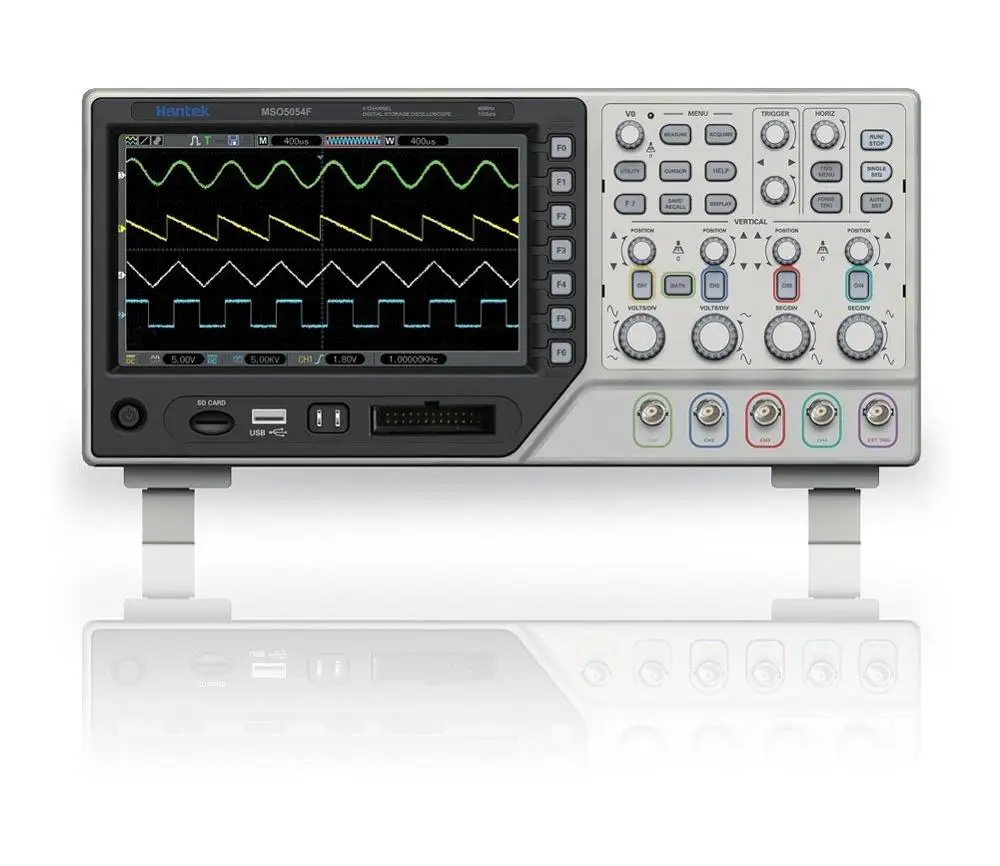 Hantek MSO5054F 1GSa/s Digital 4 Channel Oscilloscope with 8 Channel 500MHz Logic Analyzer
Hantek MSO5054F 1GSa/s Digital 4 Channel Oscilloscope with 8 Channel 500MHz Logic Analyzer