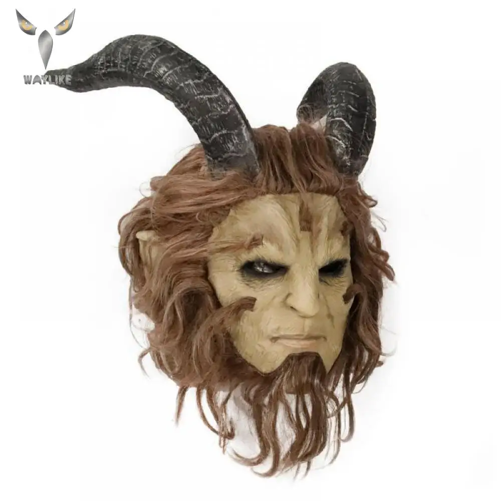 WAYLIKE Halloween Beauty And The Beast Cosplay Mask Adam Prince Mask Cosplay Horror Mask Latex Halloween Masks For Party Costume
WAYLIKE Halloween Beauty And The Beast Cosplay Mask Adam Prince Mask Cosplay Horror Mask Latex Halloween Masks For Party Costume