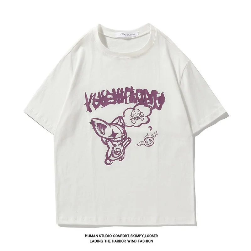 HYBSKR Korean Men's Tshirt Summer Short Sleeve T Shirt Cute Bear Graphic Man Casual T-shirts Cotton Streetwear Men's Clothing
HYBSKR Korean Men's Tshirt Summer Short Sleeve T Shirt Cute Bear Graphic Man Casual T-shirts Cotton Streetwear Men's Clothing