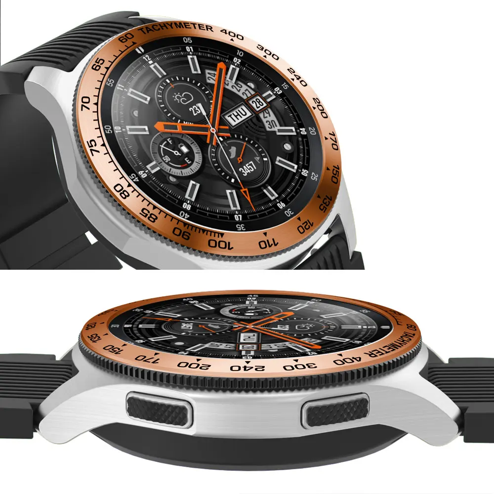 Чехол Gear S3 для Samsung Frontier Galaxy Watch 46 мм новое кольцо клейкая крышка против царапин