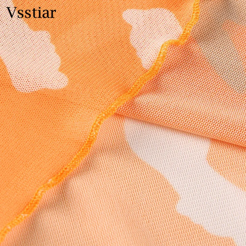 Vsstiar Mesh Tank Top Green Orange Off Shoulder O Neck Slim T-Shirt 2021 Y2K See Through Party Crop Women Print Tops Summer
Vsstiar Mesh Tank Top Green Orange Off Shoulder O Neck Slim T-Shirt 2021 Y2K See Through Party Crop Women Print Tops Summer