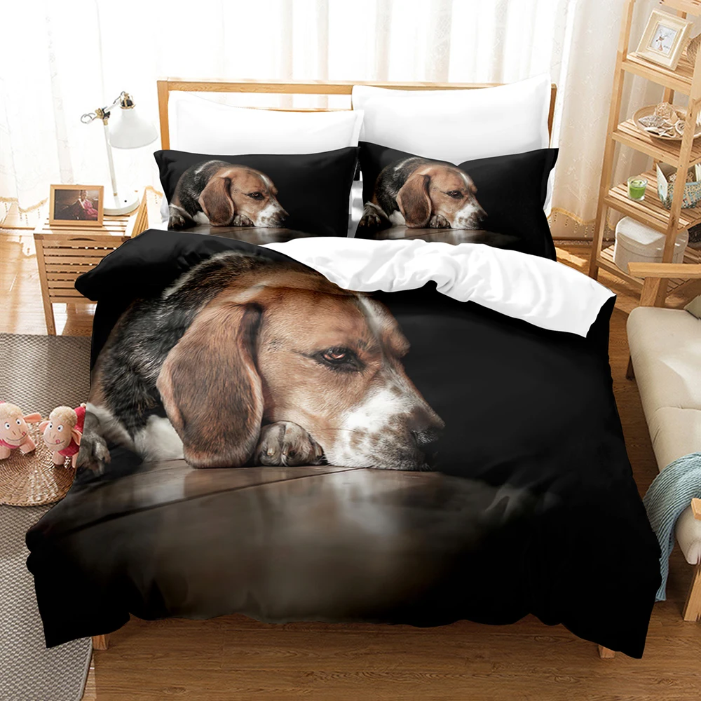 Dog Printed Cotton Silky Soft Duvet Cover Set Family Size US King Queen Size Bedding Set Kids Bedclothes Quilt Cover Twin Size
Dog Printed Cotton Silky Soft Duvet Cover Set Family Size US King Queen Size Bedding Set Kids Bedclothes Quilt Cover Twin Size