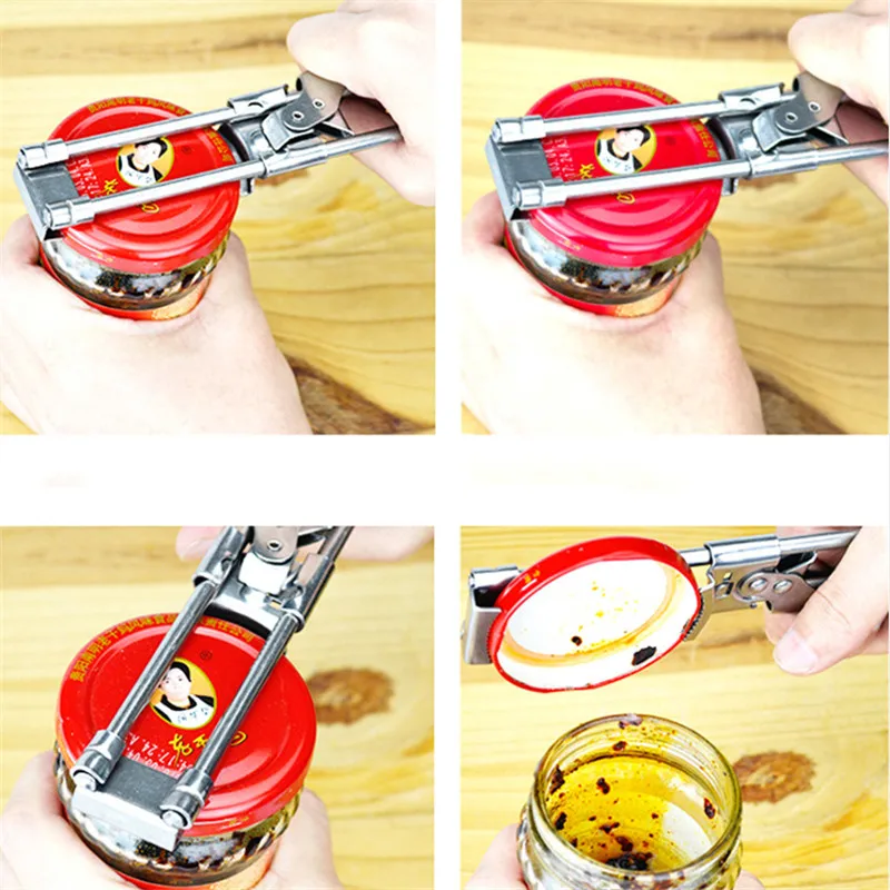 Can Opener Beer Bottle Adjustable Stainless Steel Jar Tin Cap Open Manual Seal Lid Remover Tools Kitchen Accessories Gadget
Can Opener Beer Bottle Adjustable Stainless Steel Jar Tin Cap Open Manual Seal Lid Remover Tools Kitchen Accessories Gadget