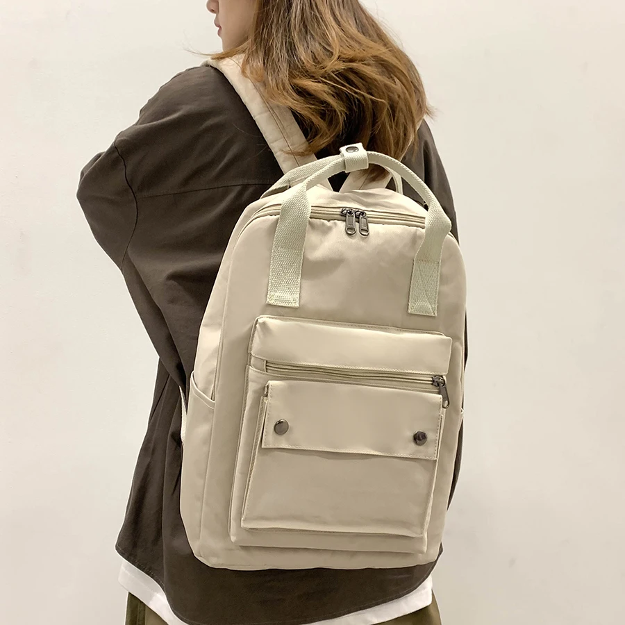 Casual Waterproof Nylon Women Backpack Teenage Girl College Schoolbag Portable Tote Bookbag Large Capacity Travel Backpack Women
Casual Waterproof Nylon Women Backpack Teenage Girl College Schoolbag Portable Tote Bookbag Large Capacity Travel Backpack Women