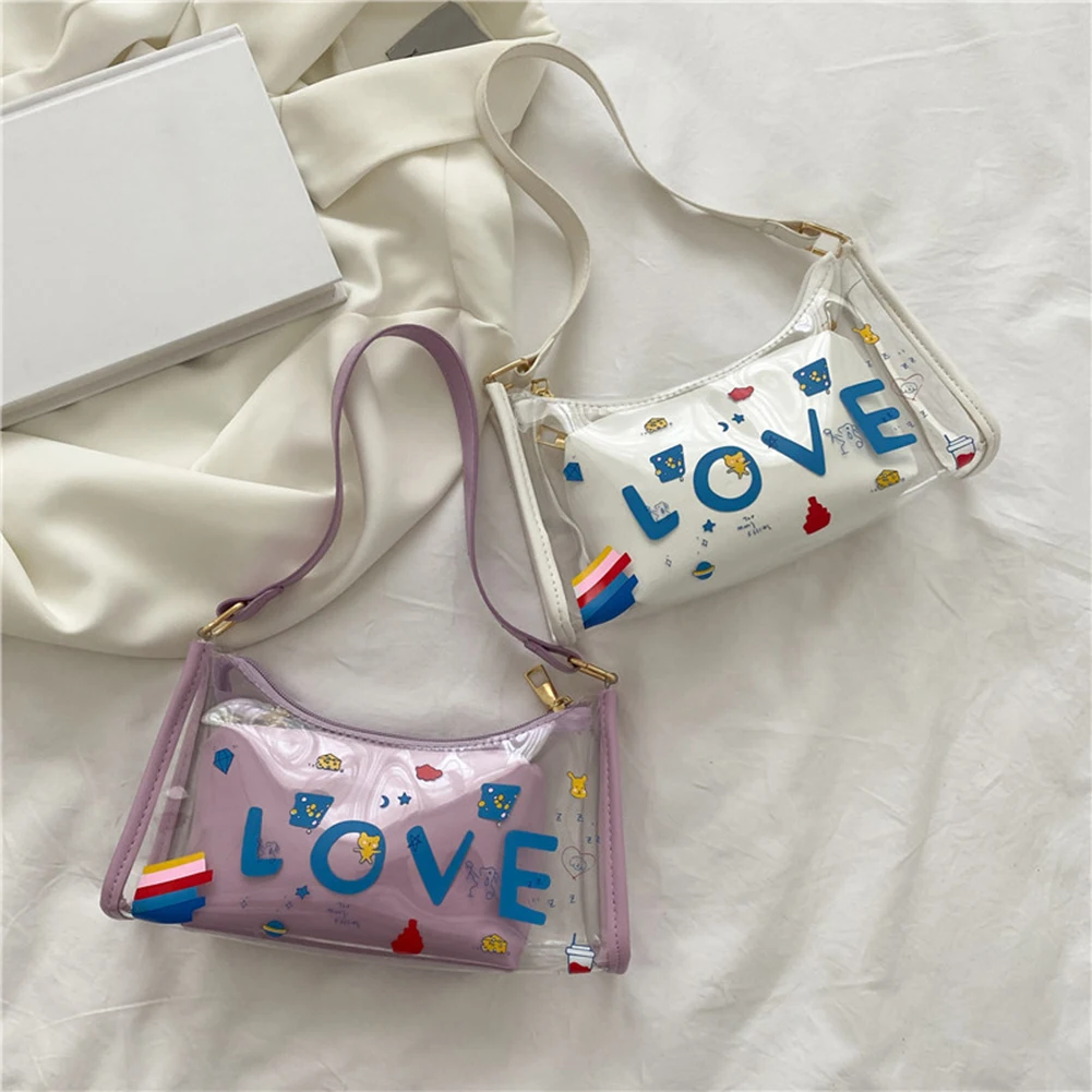 Модные женские прозрачные 2 шт композитные сумки в стиле «граффити» с принтом в виде букв и плечевой подмышек Сумка повседневная женская ма...
Модные женские прозрачные 2 шт композитные сумки в стиле «граффити» с принтом в виде букв и плечевой подмышек Сумка повседневная женская ма...