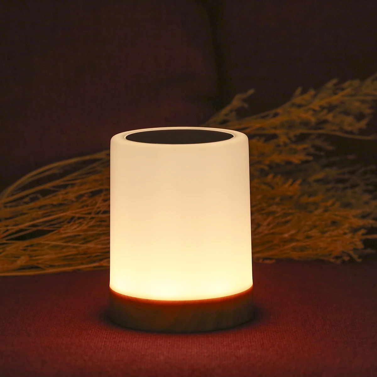 LED rechargeable touch control light USB dimmable bedside light warm white and RGB night light, suitable for bedroom study
LED rechargeable touch control light USB dimmable bedside light warm white and RGB night light, suitable for bedroom study