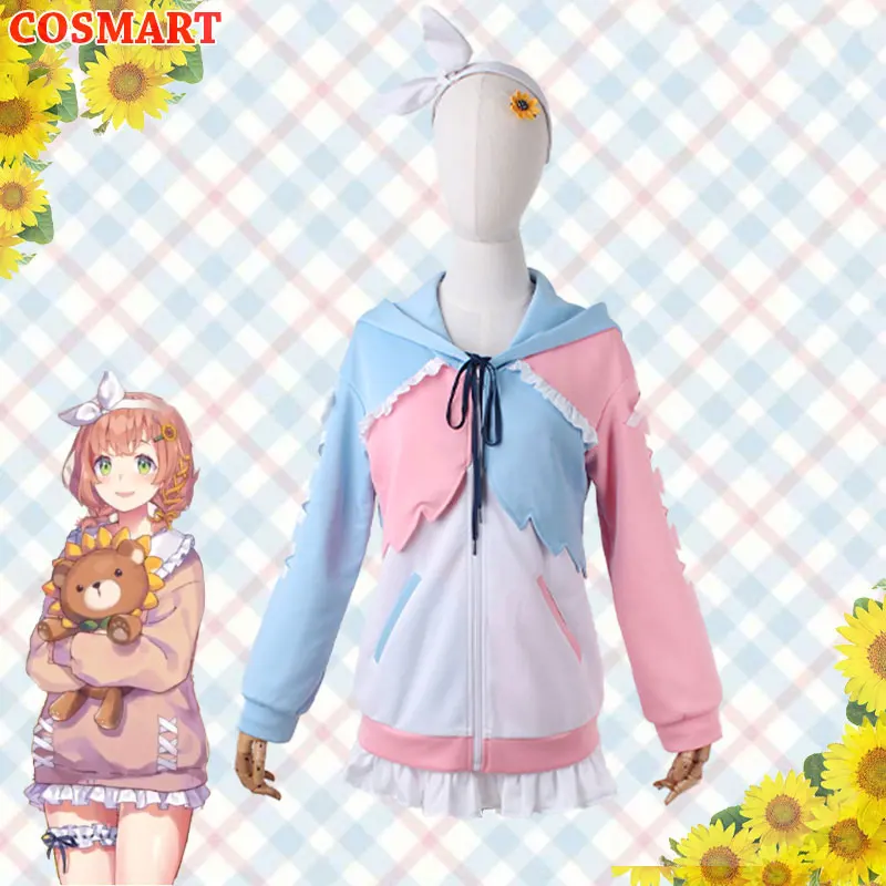 

Hololive YouTuber VTuber Gamers Honma Himawari Uniform Daily Suit Cosplay Costume Halloween Party Outfit For Women Girls New