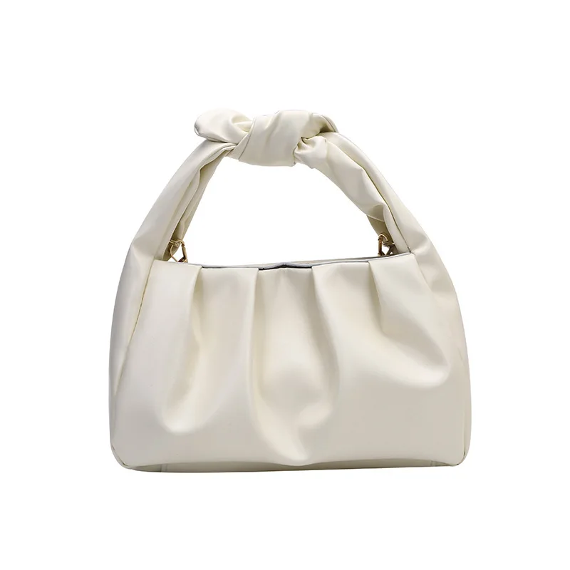 ins summer popular fold bag female bag 2020 new solid color shoulder messenger bag texture bow handbag 
ins summer popular fold bag female bag 2020 new solid color shoulder messenger bag texture bow handbag