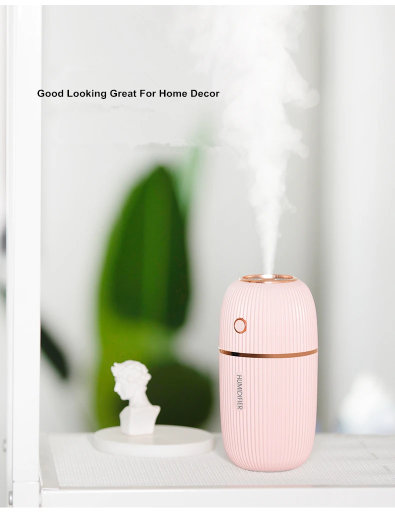 M Humidifier 300ML Ultrasonic USB Aroma Essential Oil Diffuser Romantic Color Night Lamp Mist Maker Humidificador Portable
M Humidifier 300ML Ultrasonic USB Aroma Essential Oil Diffuser Romantic Color Night Lamp Mist Maker Humidificador Portable