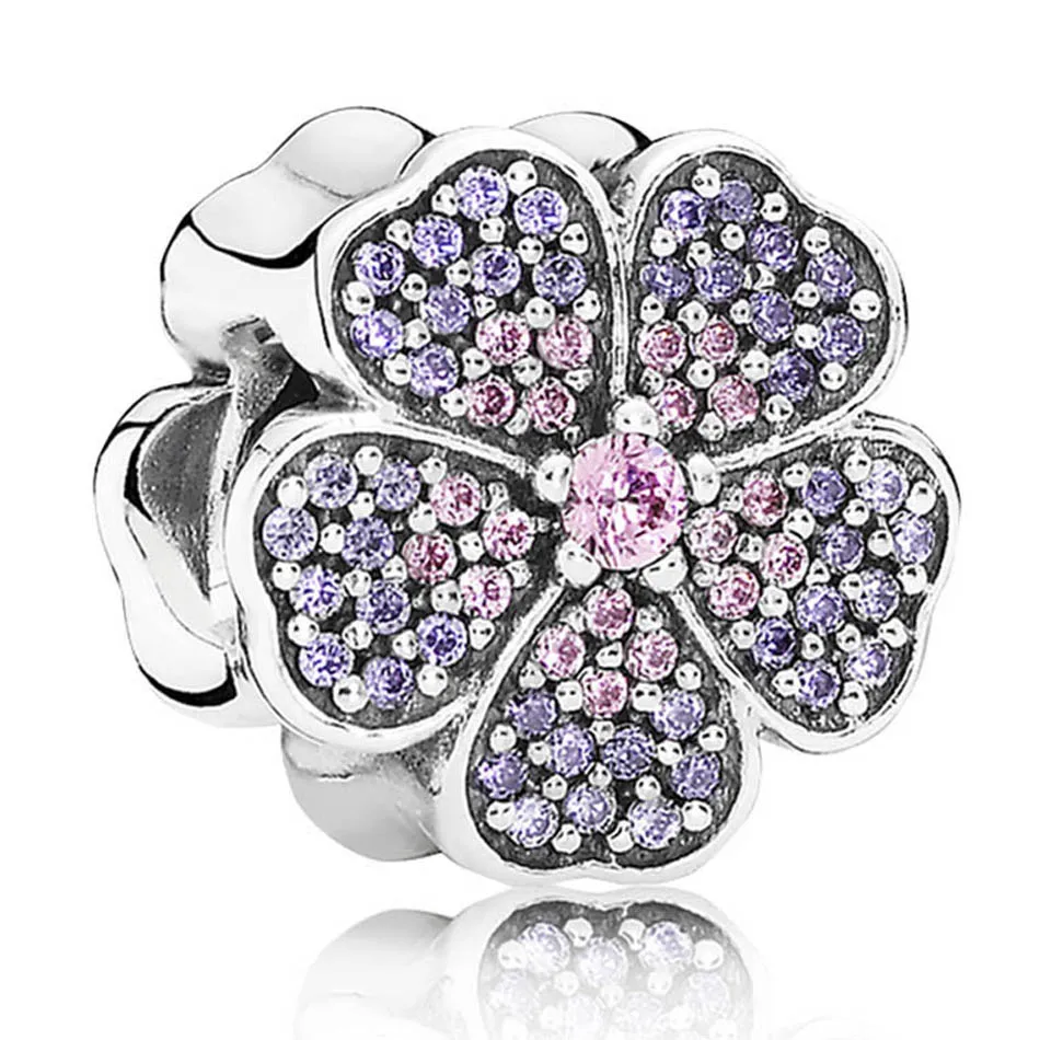 Authentic S925 Silver Bead Charm for Women Bracelet Bangle Sparkling Primrose Charm Purple Crystal DIY Jewelry Making
Authentic S925 Silver Bead Charm for Women Bracelet Bangle Sparkling Primrose Charm Purple Crystal DIY Jewelry Making