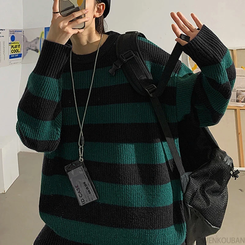 FAKUNTN 2022 Winter Women Sweater Pullovers Woman Striped Sweater Casual Jumper Oversized Couple Harajuku Shirt Warm Pullover
FAKUNTN 2022 Winter Women Sweater Pullovers Woman Striped Sweater Casual Jumper Oversized Couple Harajuku Shirt Warm Pullover
