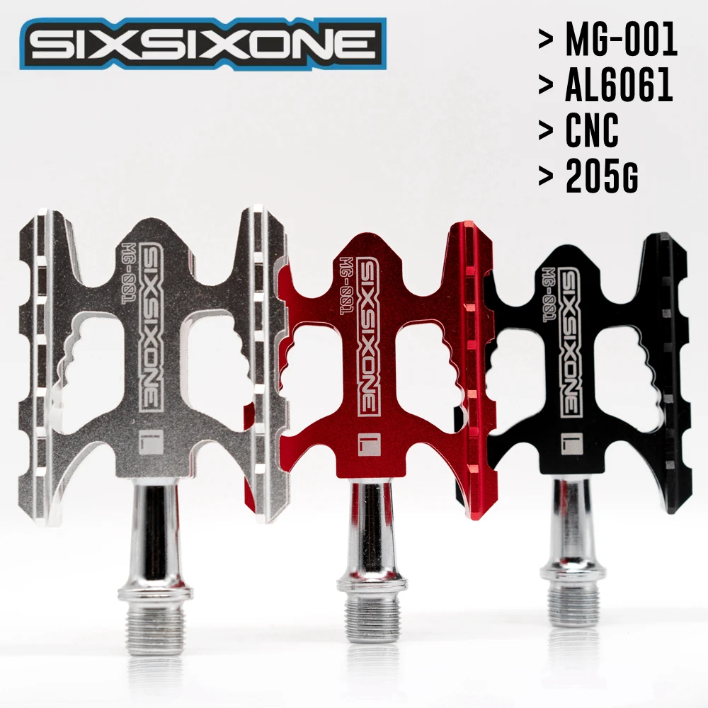 SIXSIXONE MG 001 дорожные педали для велосипеда велосипедный цикл алюминиевая лига