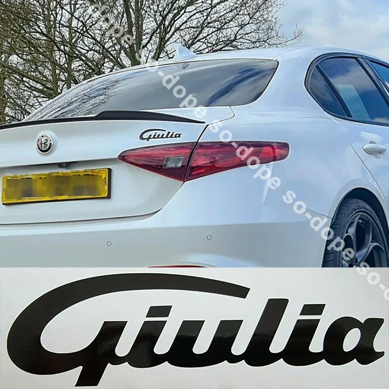 

GTAm style badge Vinyl Decal Stickers For Alfa Romeo Giulia Car Exterior Styling Decoration Modified