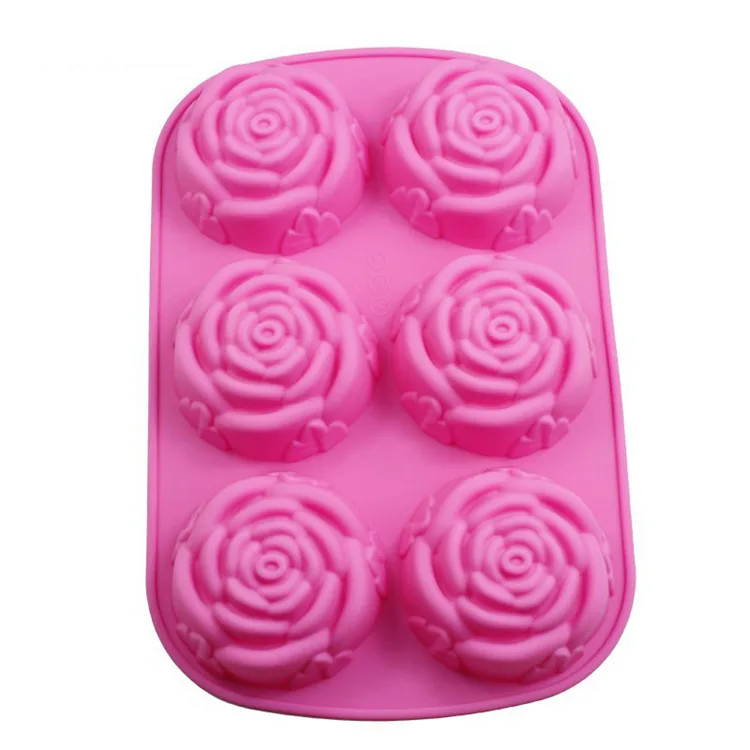 6 Silicone 3D Flower Rose Cake Mold Chocolate Mould Handmade Soap Mold DIY Chocolate Cake Decor Baking Mold Accessories
6 Silicone 3D Flower Rose Cake Mold Chocolate Mould Handmade Soap Mold DIY Chocolate Cake Decor Baking Mold Accessories