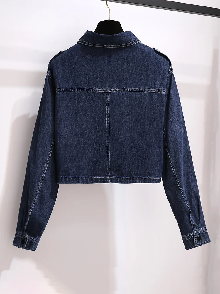 Spring denim suit women's spring 2021 new temperament fashion tooling fried Street pants two piece set fashion Street Style
Spring denim suit women's spring 2021 new temperament fashion tooling fried Street pants two piece set fashion Street Style