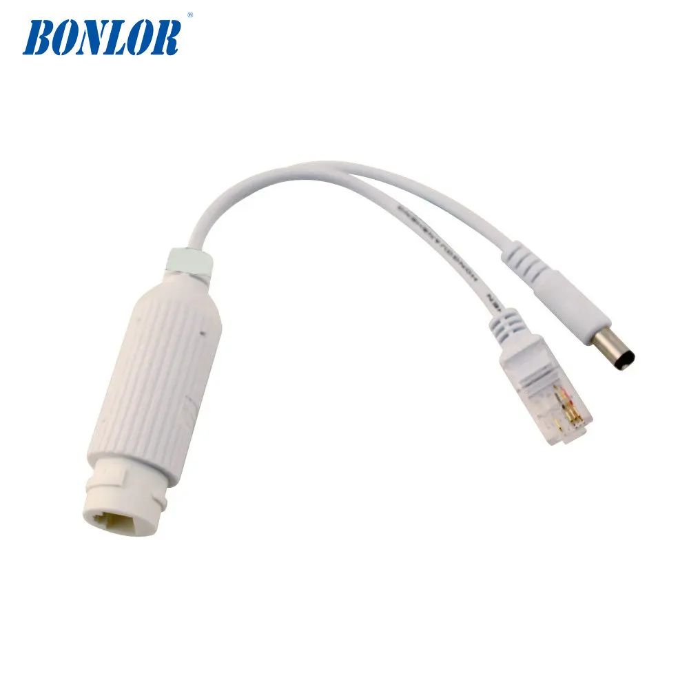 POE Splitter Power Over Ethernet 10/100mbps IEEE802.3AF 12V/1A for HD IP Camera & NVR Surveillance System | Безопасность и