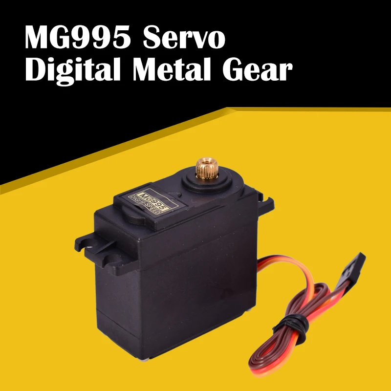 MG995 15kg Digital Servo 4.8-7.2V High Torque Metal Gear For RC Car 1/8 1/10 RC Boat Airplane Helicopter Robot
MG995 15kg Digital Servo 4.8-7.2V High Torque Metal Gear For RC Car 1/8 1/10 RC Boat Airplane Helicopter Robot