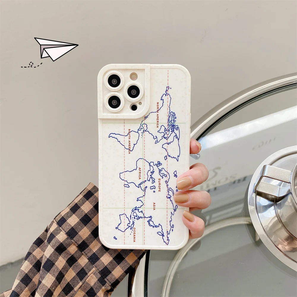 World Map Travel Soft TPU Phone Cases For iPhone 13 12 11 Pro Max XS Max XR 7 8 Plus Plane Cover For iPhone 11 SE2020 Coque
World Map Travel Soft TPU Phone Cases For iPhone 13 12 11 Pro Max XS Max XR 7 8 Plus Plane Cover For iPhone 11 SE2020 Coque