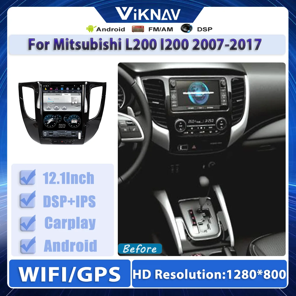 Автомагнитола PX6 в стиле Tesla, GPS-навигация для MITSUBISHI L200 I200 2007-2017, автомобильный стереомагнитофон, мультимедийный плеер
Автомагнитола PX6 в стиле Tesla, GPS-навигация для MITSUBISHI L200 I200 2007-2017, автомобильный стереомагнитофон, мультимедийный плеер
