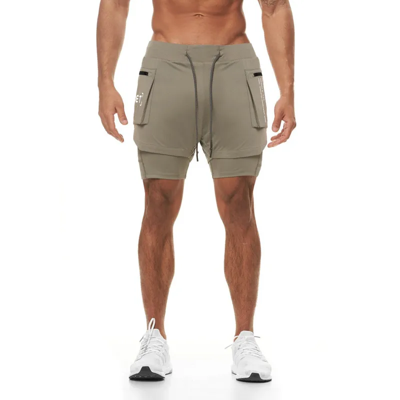 Summer Workout Shorts 2 In 1 Double-Deck Quick Dry Men Sports Short Pants Running Fitness Sport Musculation Joggers Sweatshorts
Summer Workout Shorts 2 In 1 Double-Deck Quick Dry Men Sports Short Pants Running Fitness Sport Musculation Joggers Sweatshorts