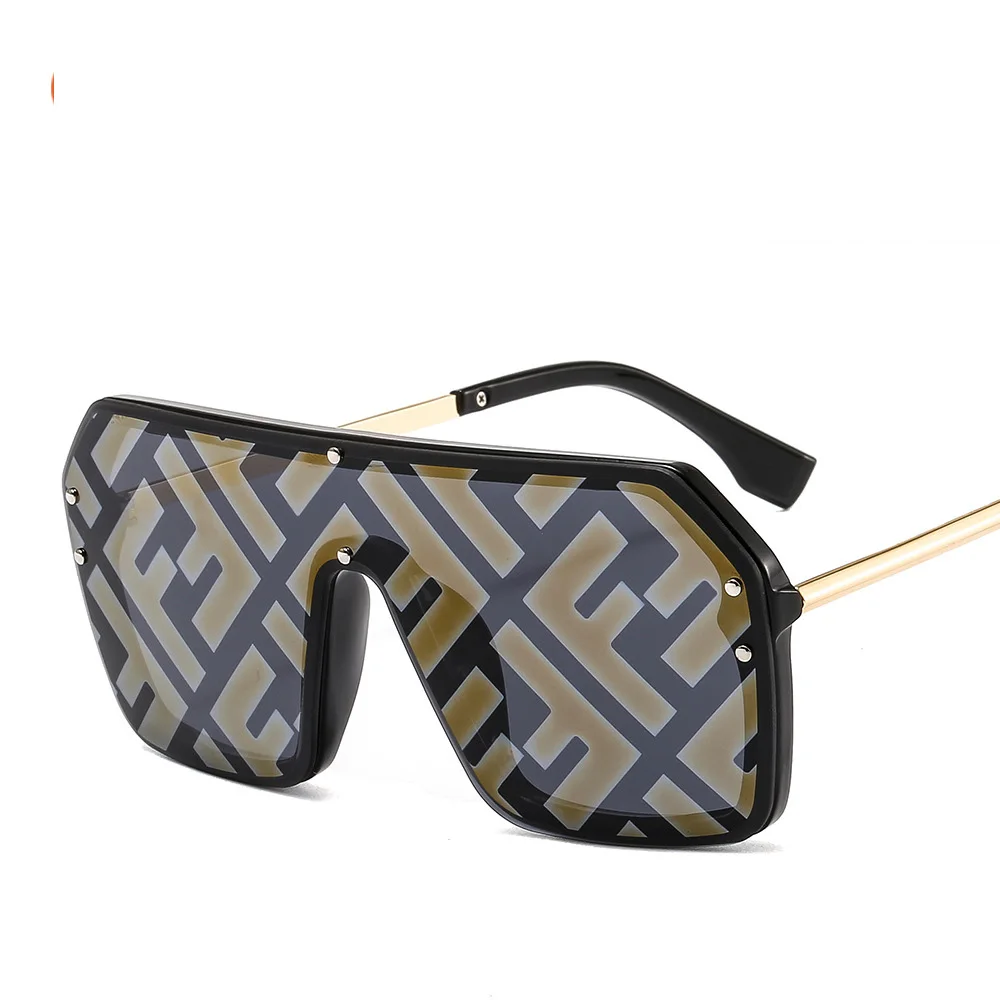 Oversized FF Sunglasses 2021 Women Luxury Brand Fashion Flat Top One Piece Sun Glasses Men Gafas Shade Mirror UV400
Oversized FF Sunglasses 2021 Women Luxury Brand Fashion Flat Top One Piece Sun Glasses Men Gafas Shade Mirror UV400