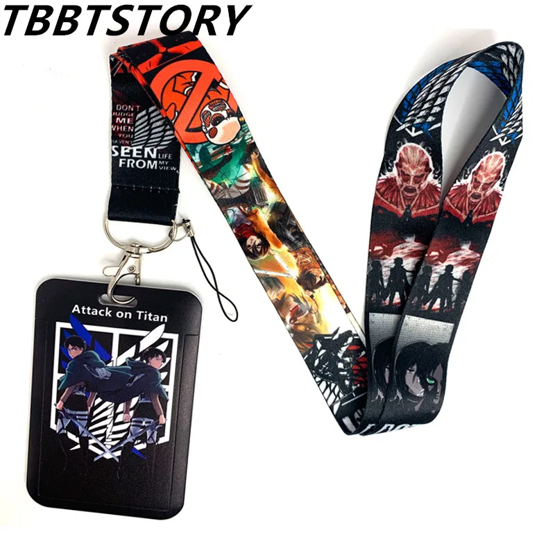 Anime Attack on Titan Cosplay Wings of Liberty Neck Straps Keychain Lanyard For Keys ID Badge Holder DIY Hanging Rope Key Rings
Anime Attack on Titan Cosplay Wings of Liberty Neck Straps Keychain Lanyard For Keys ID Badge Holder DIY Hanging Rope Key Rings