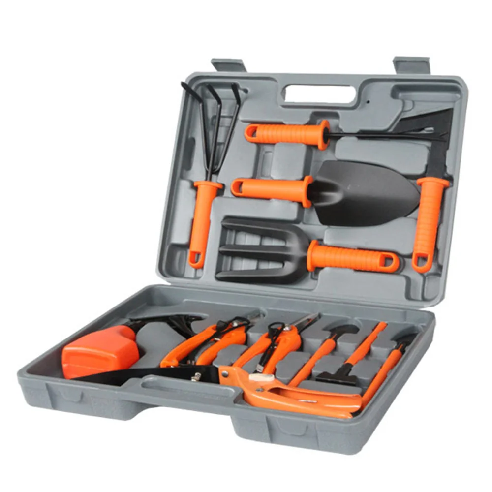 12PCS Garden Tools Set Durable Stainless Steel Heavy Duty Gardening Tool With Gloves Tool Bag For Garden Planting Hand Tool Gift
12PCS Garden Tools Set Durable Stainless Steel Heavy Duty Gardening Tool With Gloves Tool Bag For Garden Planting Hand Tool Gift