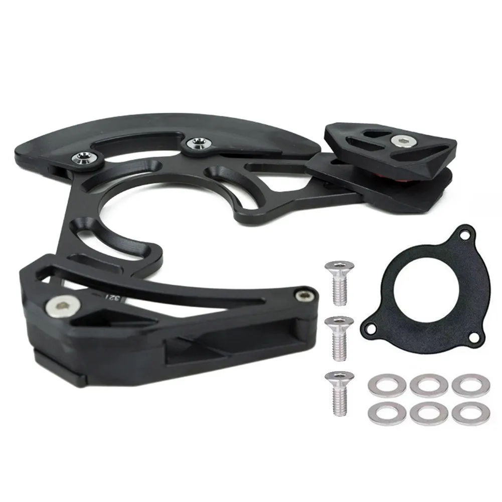 MTB Bike Bicycle Chain Guide Drop Catcher BB Mount Adjustable 32-38t Chainring Aluminum Alloy Chain Guide For Mountain Bike
MTB Bike Bicycle Chain Guide Drop Catcher BB Mount Adjustable 32-38t Chainring Aluminum Alloy Chain Guide For Mountain Bike
