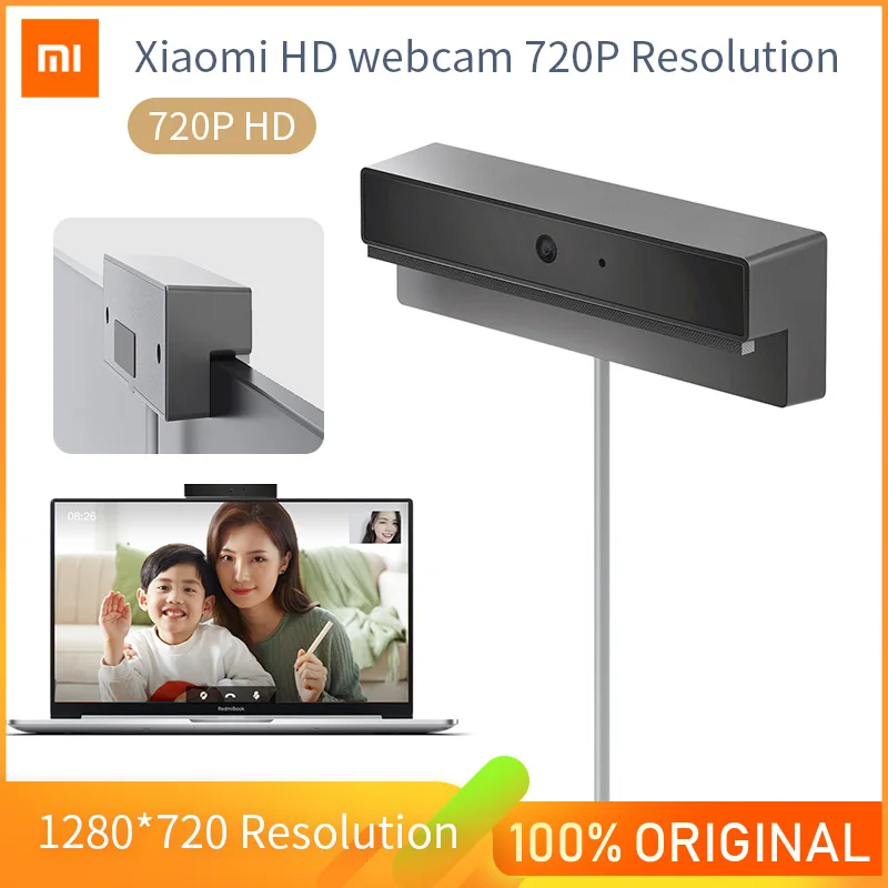 Xiaomi Веб камера Smart мини ПК HD с автоматической фокусировкой 720P USB 2 0 для портативных