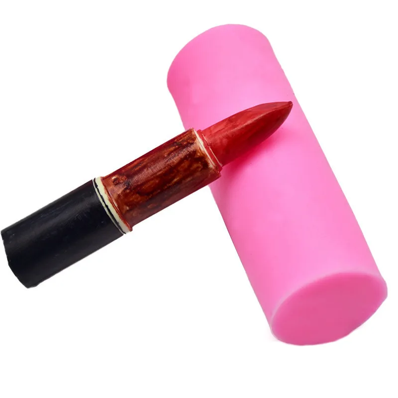 3D Lipstick Shape Silicone Fondant Cake Mold DIY Candle Plaster Molds Handmade Cake Decorating Mould Cake Baking Tools
3D Lipstick Shape Silicone Fondant Cake Mold DIY Candle Plaster Molds Handmade Cake Decorating Mould Cake Baking Tools