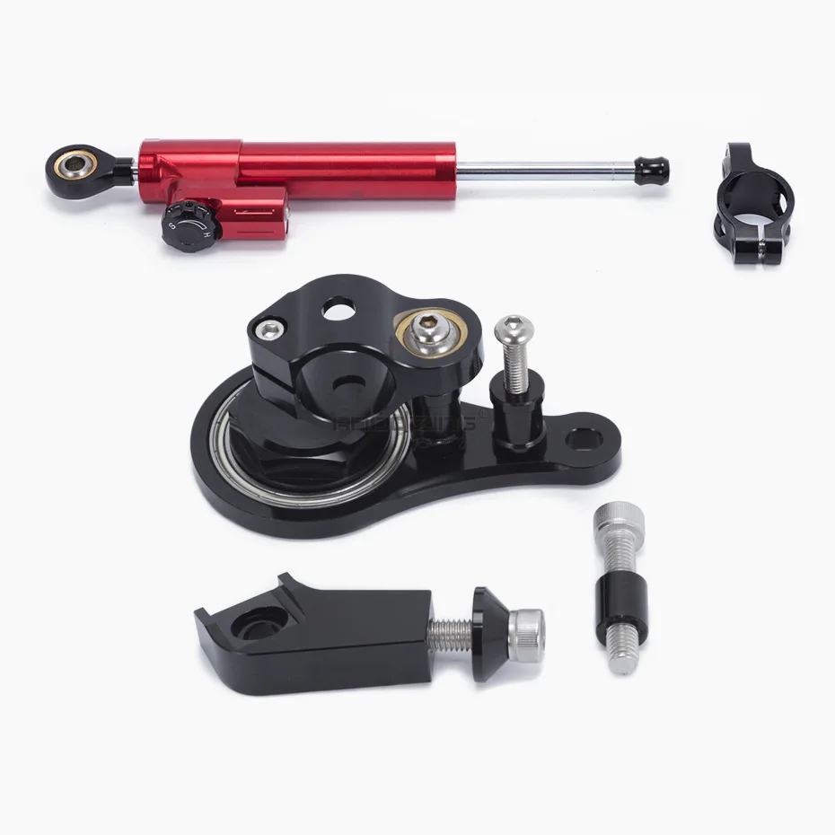 For Kawasaki ZX6R 2005-2006 ZX-6R Motorcycle Steering Damper Stabilizerlinear Reversed Safety Control with Bracket
For Kawasaki ZX6R 2005-2006 ZX-6R Motorcycle Steering Damper Stabilizerlinear Reversed Safety Control with Bracket