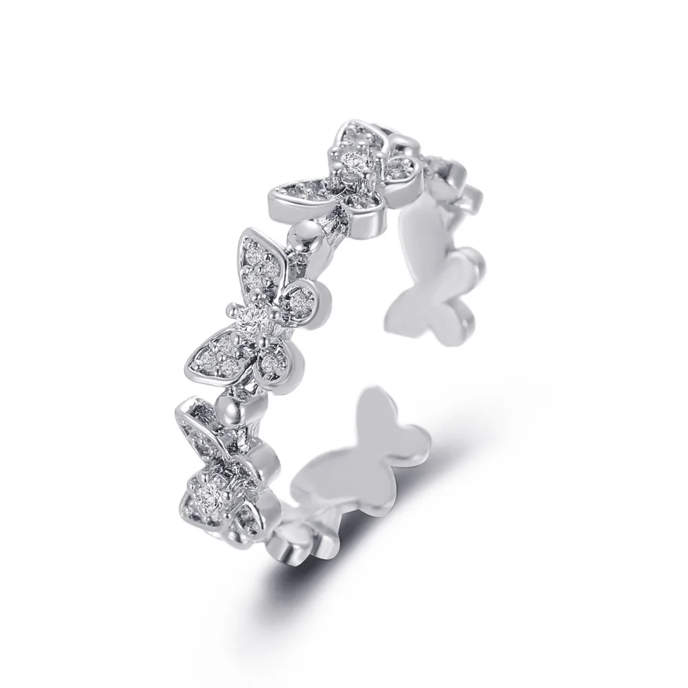 Fashion Silver Color Dancing Moving Butterfly Rings Dainty Insect Minimalist Rings For Women Girls Jewlery 2021 Hot Sale
Fashion Silver Color Dancing Moving Butterfly Rings Dainty Insect Minimalist Rings For Women Girls Jewlery 2021 Hot Sale