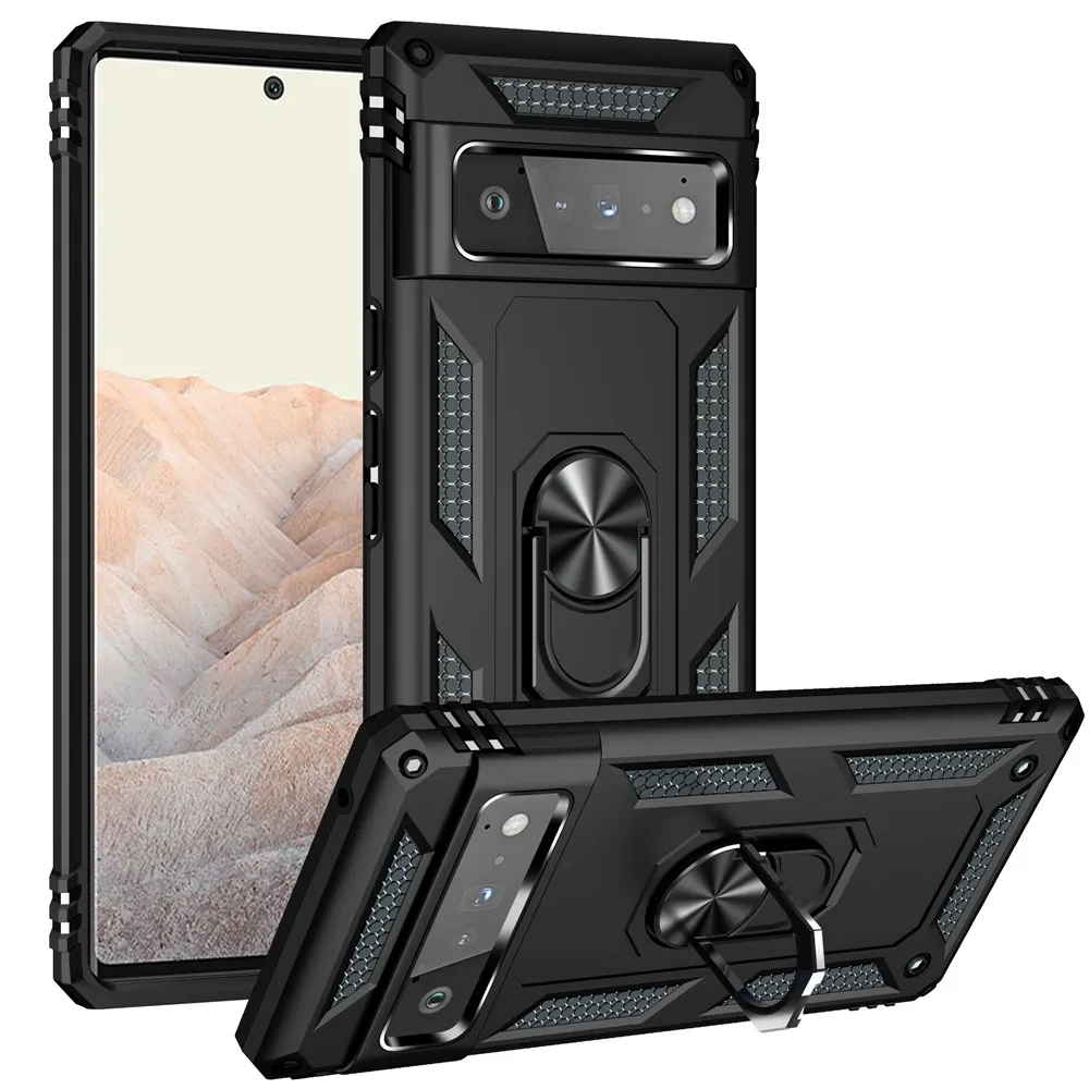 Military Armor Ring Case For Google Pixel 6 Pro Pixel 5a Pixel 5 Pixel 4a Pixel 4 3A XL Pixel 3 Magnet Holder Shockproof Cover
Military Armor Ring Case For Google Pixel 6 Pro Pixel 5a Pixel 5 Pixel 4a Pixel 4 3A XL Pixel 3 Magnet Holder Shockproof Cover