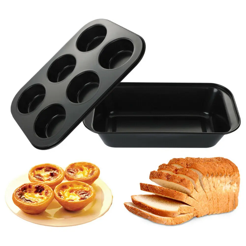 5pcs Non-stick Bakeware Tools Carbon Steel Cake Pan Set Pizza Mold Toast Bread Box Muffin Cake Mould Tool Kitchen Baking Set
5pcs Non-stick Bakeware Tools Carbon Steel Cake Pan Set Pizza Mold Toast Bread Box Muffin Cake Mould Tool Kitchen Baking Set