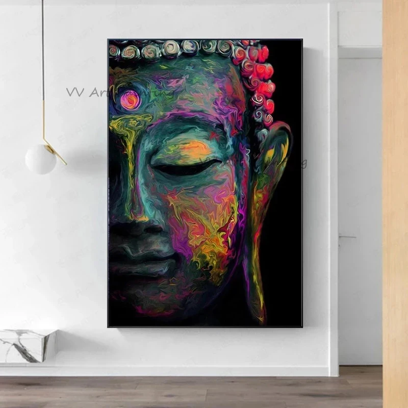 Buddha Portrait Handmade Figure Oil Painting Acrylic on Canvas Art Palette Picture for Living Room Home Decoration No Framed
Buddha Portrait Handmade Figure Oil Painting Acrylic on Canvas Art Palette Picture for Living Room Home Decoration No Framed