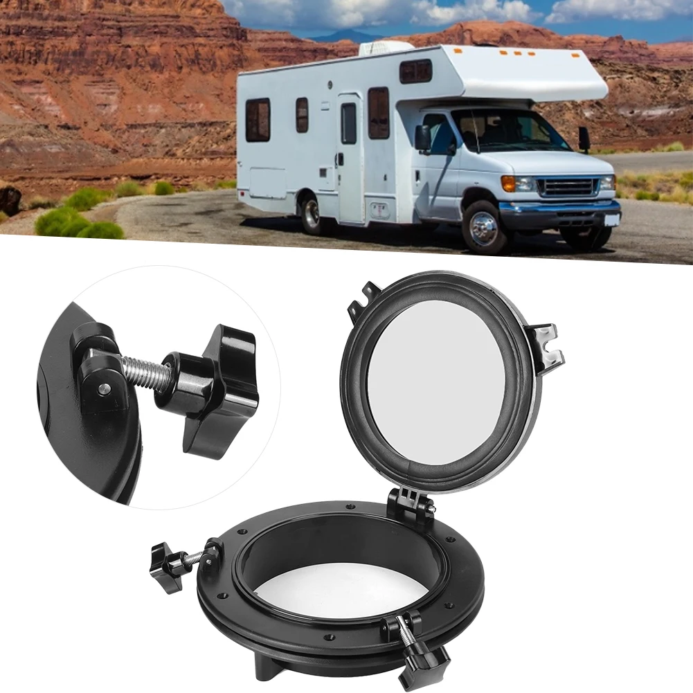 8in Opening Portlight Black Easy Round Shape Installation Universal for RV Boat YachtBoat Porthole
8in Opening Portlight Black Easy Round Shape Installation Universal for RV Boat YachtBoat Porthole