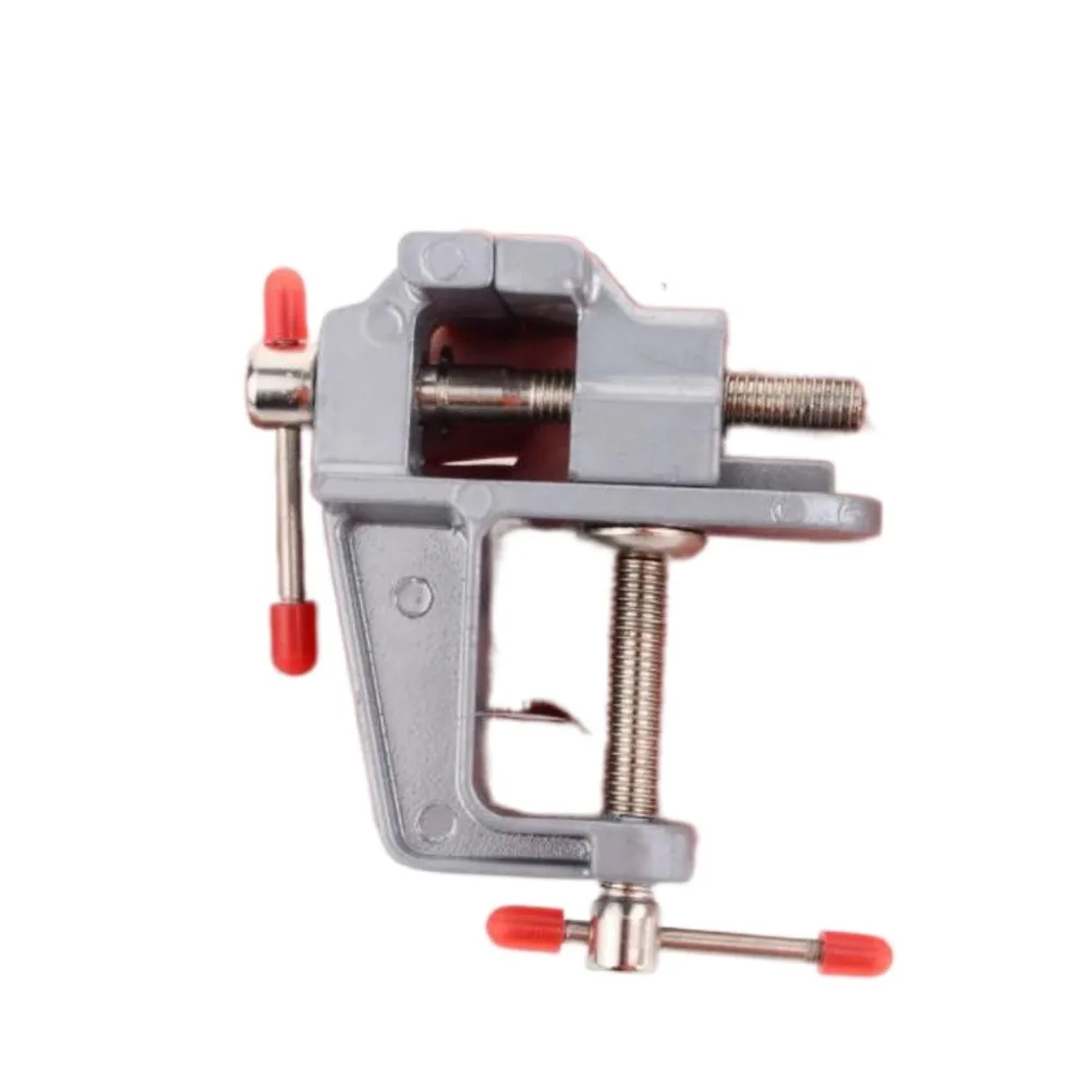50PCS 3.5" Aluminum Miniature Small Jewelers Hobby Clamp On Table Bench Vise Mini Tool Vice Muliti-Funcational
50PCS 3.5" Aluminum Miniature Small Jewelers Hobby Clamp On Table Bench Vise Mini Tool Vice Muliti-Funcational