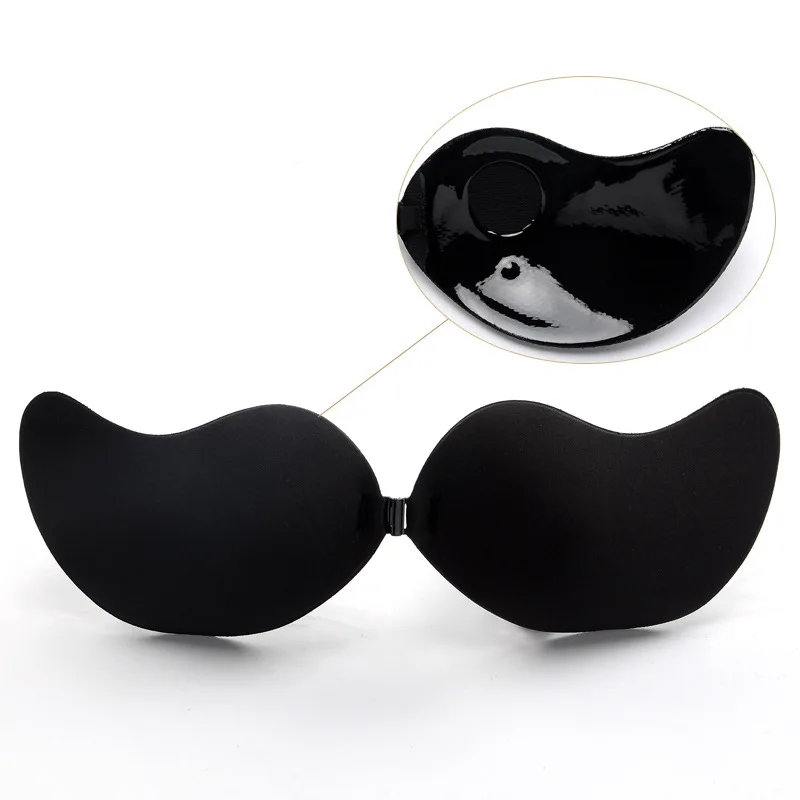 Women Self Adhesive Strapless Bandage Blackless Solid Bra Sticky Gel Silicone Push Up Women's Underwear Invisible Bra DropShip
Women Self Adhesive Strapless Bandage Blackless Solid Bra Sticky Gel Silicone Push Up Women's Underwear Invisible Bra DropShip
