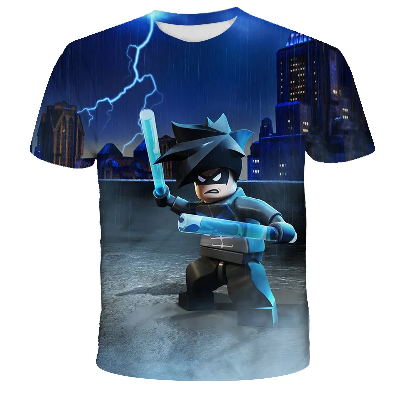 Boys Summer Quick-Drying Polyester T-shirt Anime Mini World 3D Round Neck Short Sleeve Boys Fashion T-Shirt
Boys Summer Quick-Drying Polyester T-shirt Anime Mini World 3D Round Neck Short Sleeve Boys Fashion T-Shirt