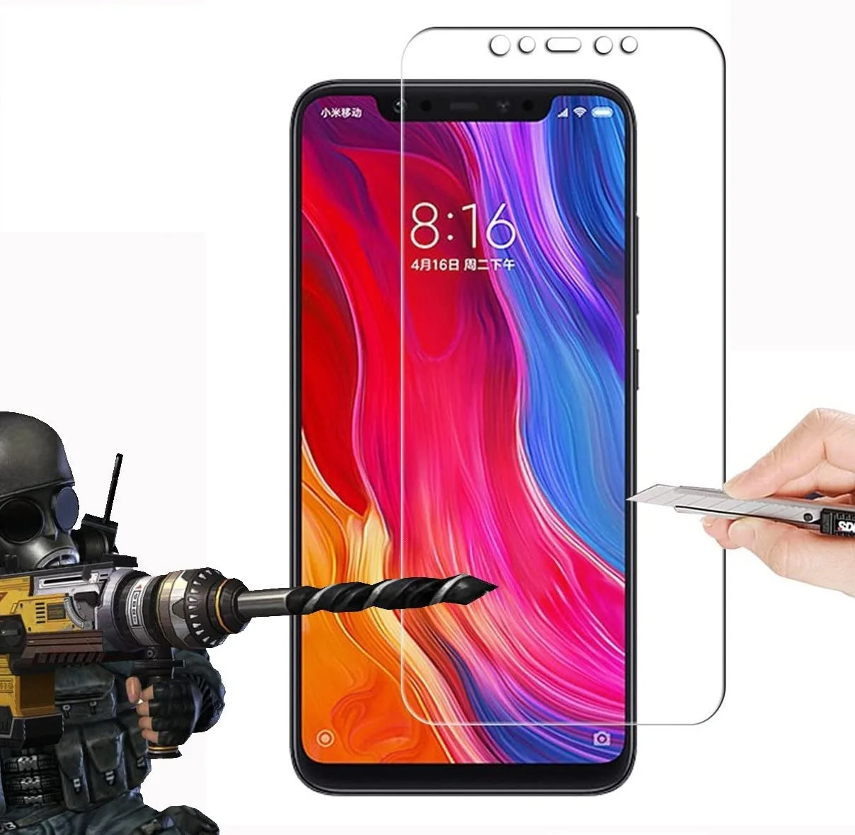 9D Full Cover Tempered Glass For Xiaomi Mi 8 SE A2 Lite Mix 2 2S 3 Protective Glass Film On the Mi 6 6X Max 2 3 Screen Protector
9D Full Cover Tempered Glass For Xiaomi Mi 8 SE A2 Lite Mix 2 2S 3 Protective Glass Film On the Mi 6 6X Max 2 3 Screen Protector